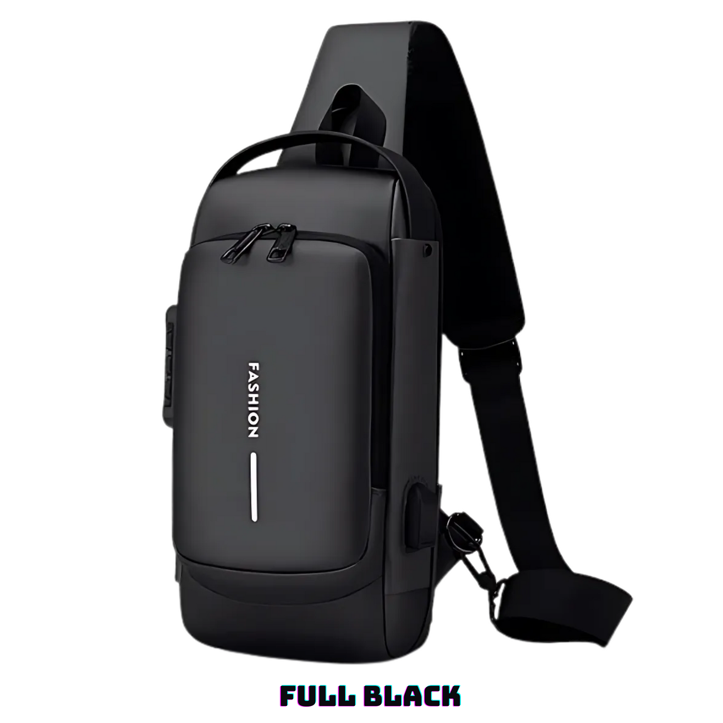 Waterproof USB Sling Backpack – Anti-Theft Design