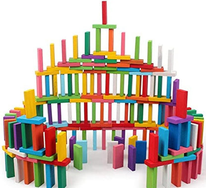 120 pcs Wooden Domino Game Toys