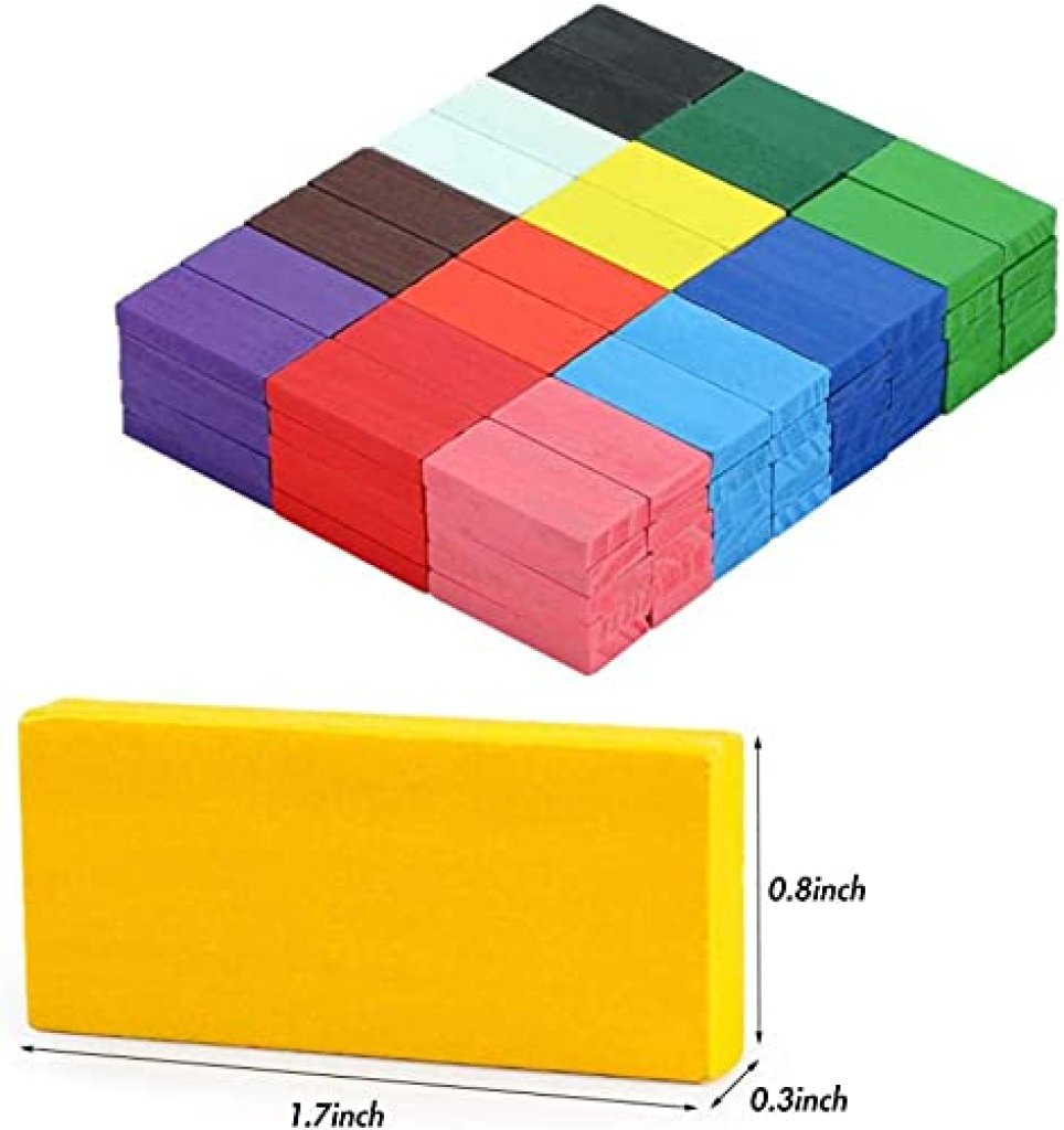 120 pcs Wooden Domino Game Toys