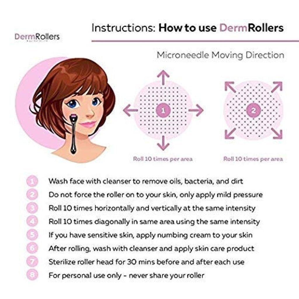 Premium Derma Roller Face Acne Scars Remover Beauty Products