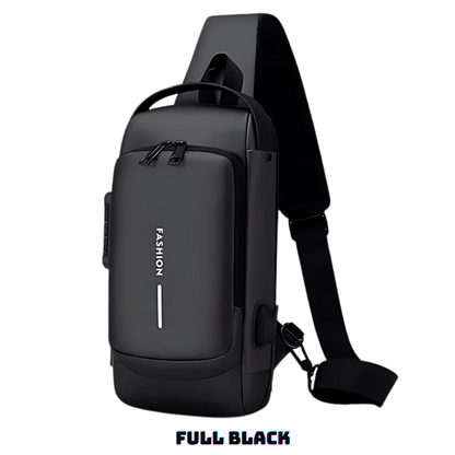 Waterproof USB Sling Backpack – Anti-Theft Design
